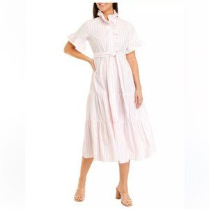 Crown & Ivy Dress Cotton Maxi Women's, NEW